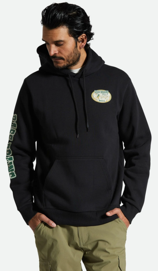 Brixton BASS BRAINS SWIM HOOD - Black