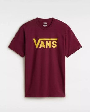Vans Classic T-Shirt - Burgundy / Spicy Mustard