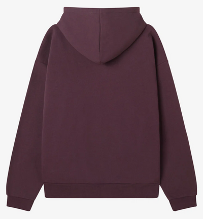 Obey Collegiate II Extra heavyweight OVERSIZE HOOD - Plum Perfect
