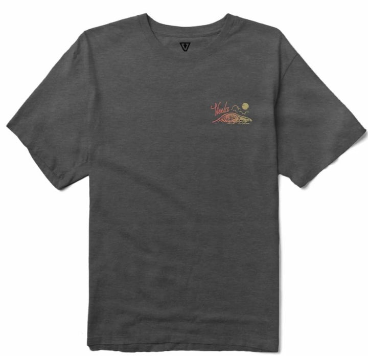 Vissla Wave Pool Warrior Tee - Black Heather