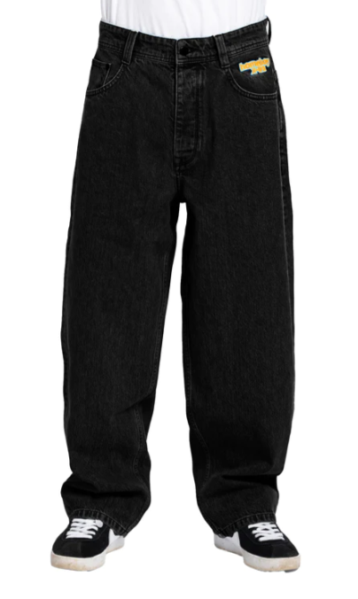 Homeboy x-tra MONSTER Baggy Jeans Denim - Washed Black