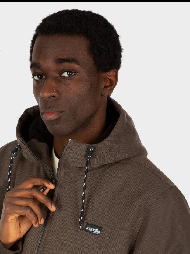 Iriedaily Dock36 Swing Jacket - Black olive