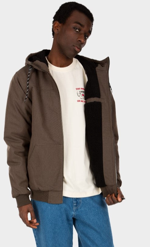 Iriedaily Dock36 Swing Jacket - Black olive