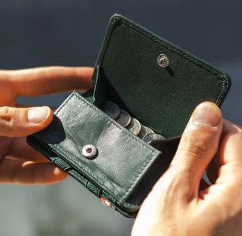 Garzini / Hunterson Urban Magic Coin Wallet -  Green