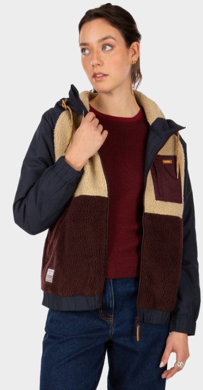 Iriedaily Arctikmix Jacket navy red