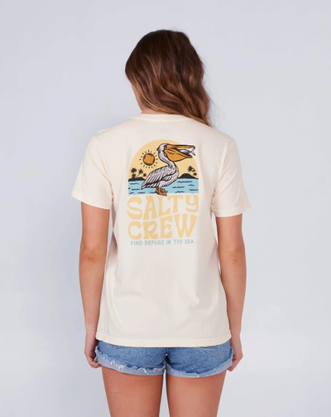 Salty Crew Seaside Standart T-Shirt - Bone