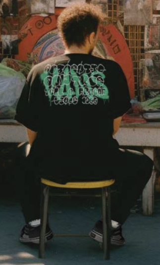 Vans Factory Spray Loose T-Shirt - Black