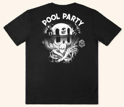The Dudes Pool Party T-Shirt - Black