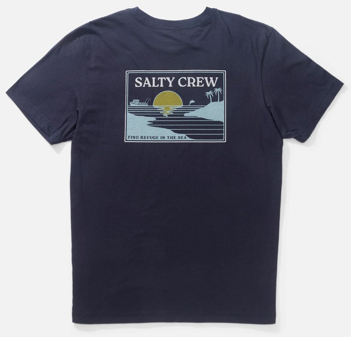 Salty Crew Reflection T-Shirt - Navy