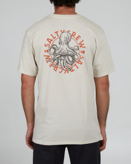 Salty Crew Tentacles Premium T-Shirt - Bone
