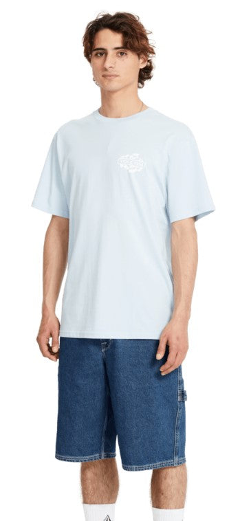 Volcom Startlog BSC T-Shirt - Carolina Blue