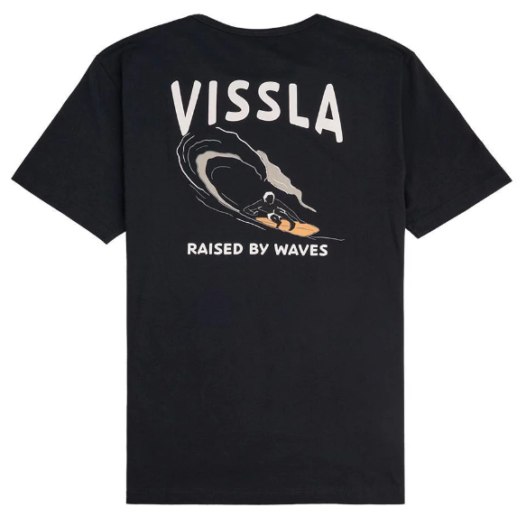 Vissla Raised by Wave T-Shirt - Phantom