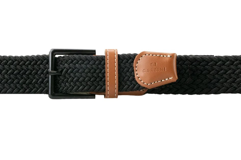 Garzini Braided Belts - Black