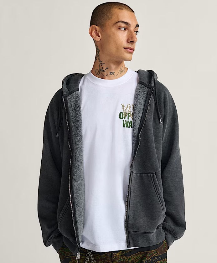 Vans Team Team Zip Jacke Hoodie / Washed Black