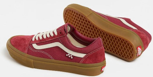 Vans Skate Old Skool - Red/Gum