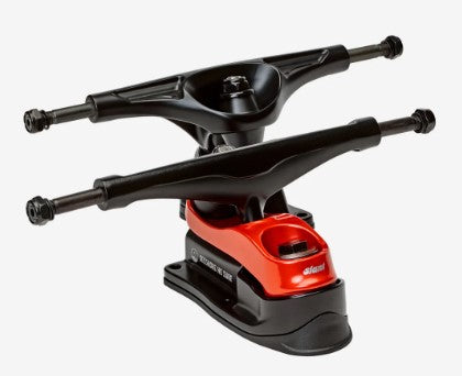 Globe Slant Surf Skate Trucks - Black/Red