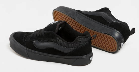 Vans Knu Skool Shoe - Black / Black