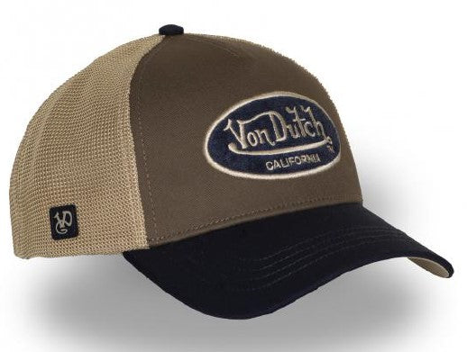 Von Dutch Baseball Cap - Terry 11 Dunkel Olive