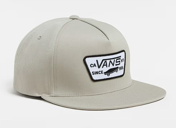 Vans Full Patch Snapback Cap - London Beige Grau