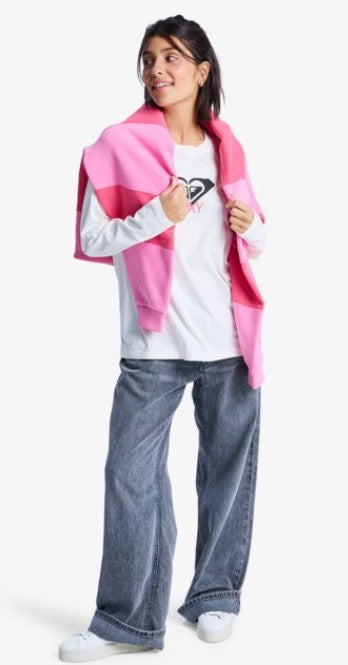 ROXY Hangloose Art - Longsleeve WB50 White