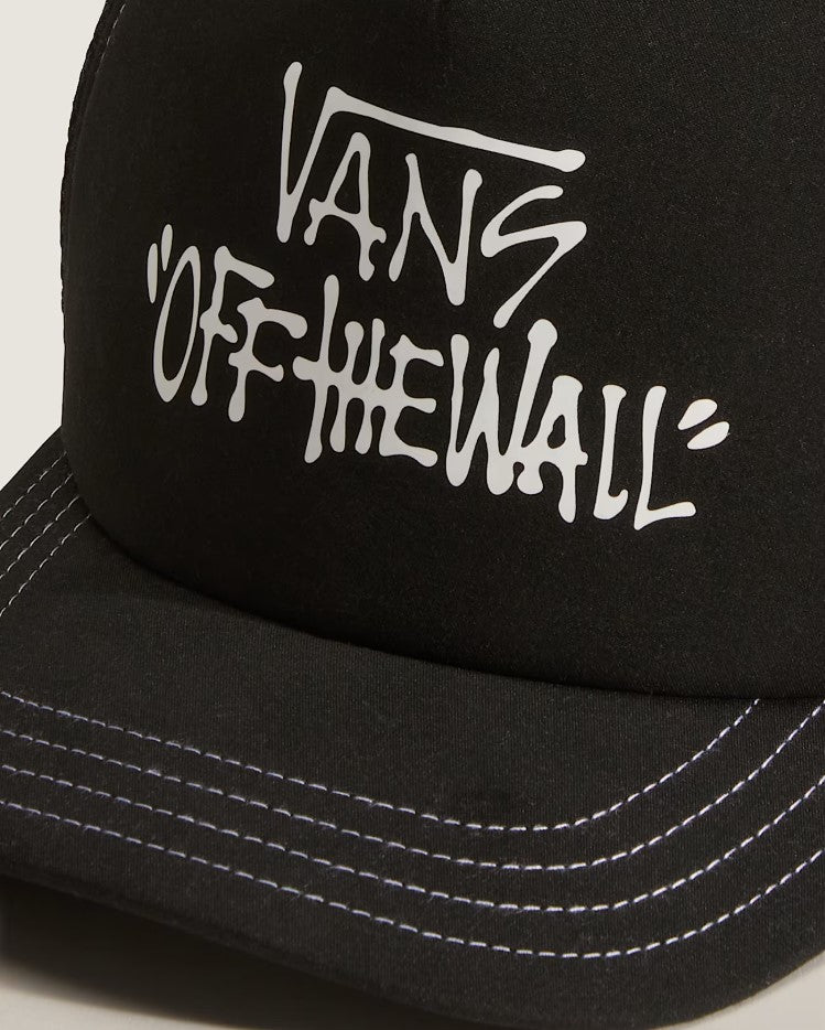Vans Pop Trucker Kids Cap Black