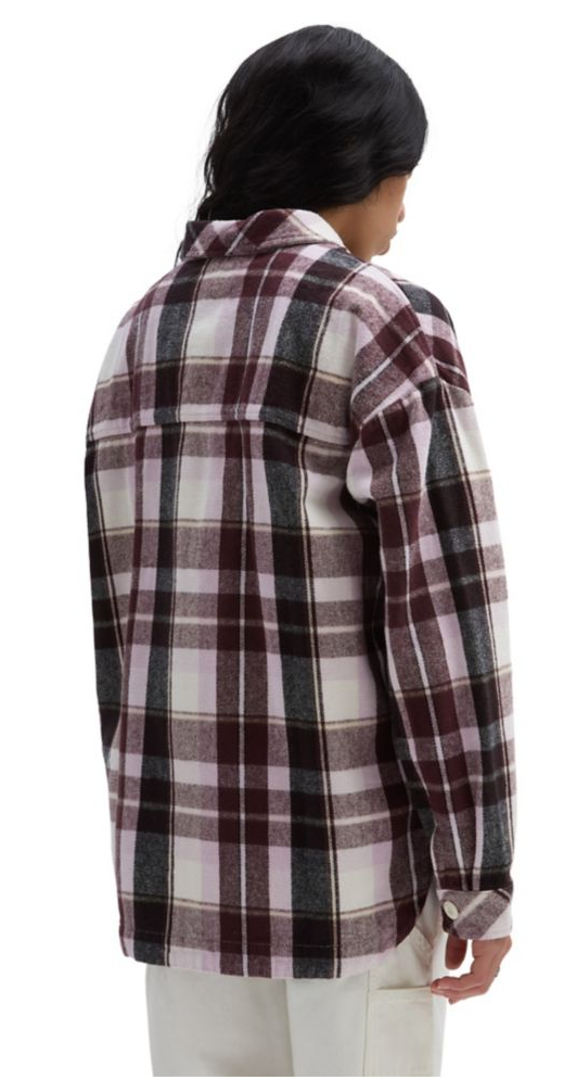 VANS Gewebte Eliza OS Hemdjacke - Fudge Lila