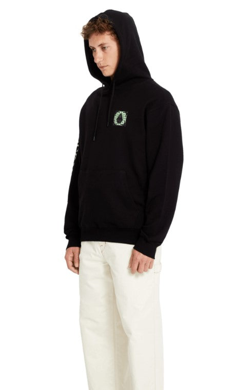 Volcom Handerry Glow In The Dark Hoodie - Black
