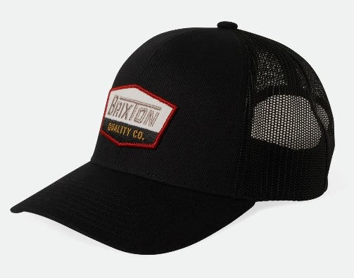 Brixton  Regal Netplus Trucker Hat Cap - Black