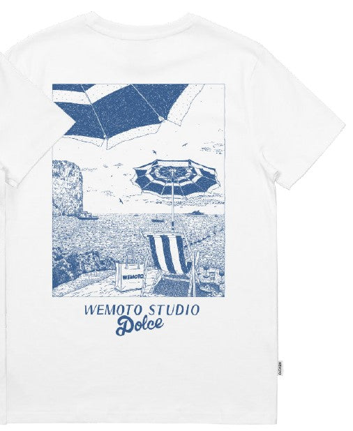 Wemoto Sun Cream T-Shirt - White