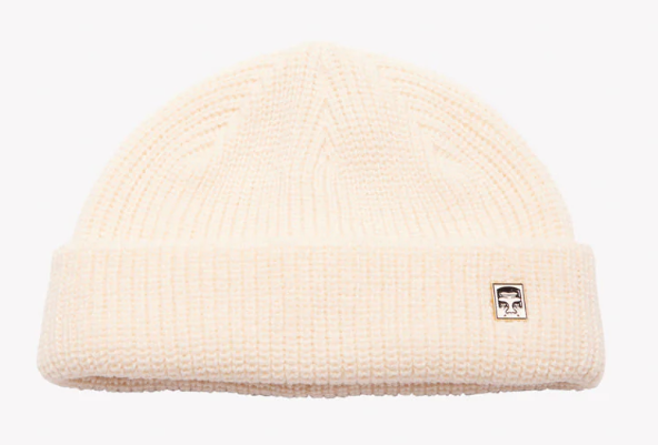 Obey Micro Beanie - UBBLEACHED Beige