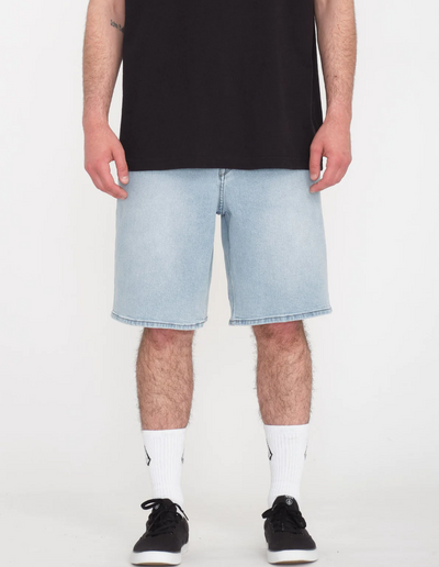 Volcom BILLOW DENIM SHORTS - DESERT DIRT INDIGO