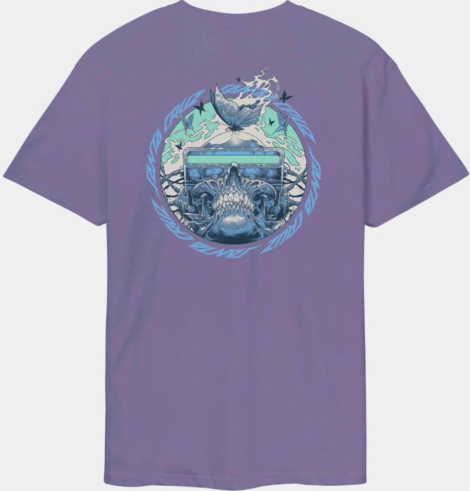 Santa Cruz Wooten Cyber T-Shirt Purple Haze