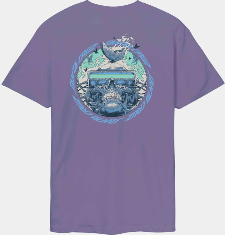 Santa Cruz Wooten Cyber T-Shirt Purple Haze