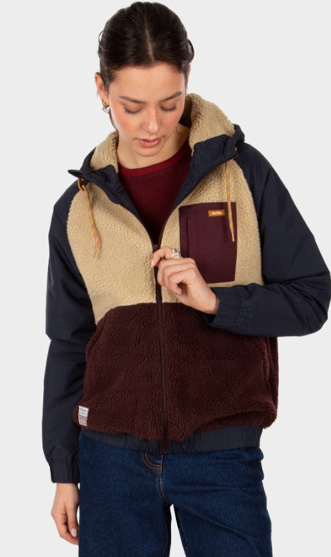 Iriedaily Arctikmix Jacket navy red