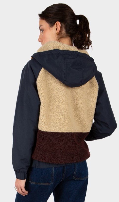 Iriedaily Arctikmix Jacket navy red