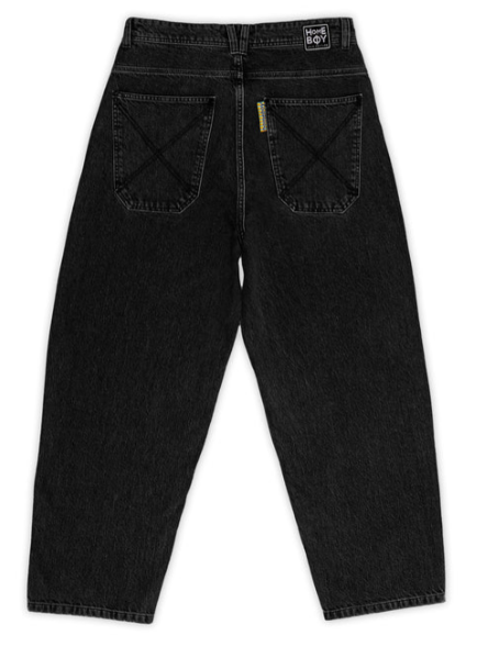 Homeboy x-tra MONSTER Baggy Jeans Denim - Washed Black