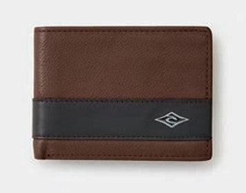 Ripcurl Geldbörse Diamond RFID Slim - Brown / Tan