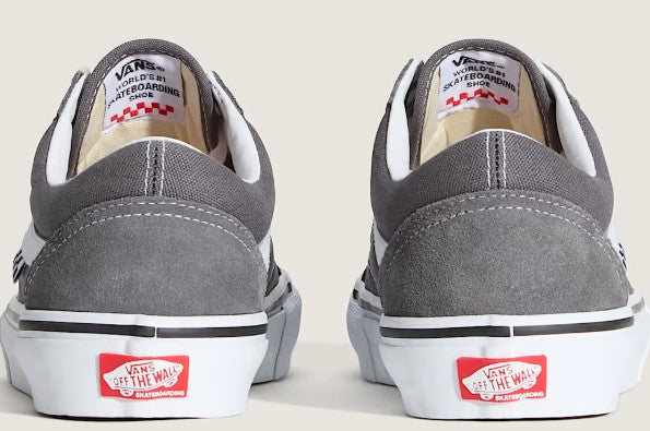 Vans Old Skool Skate Pro - Pewter / White
