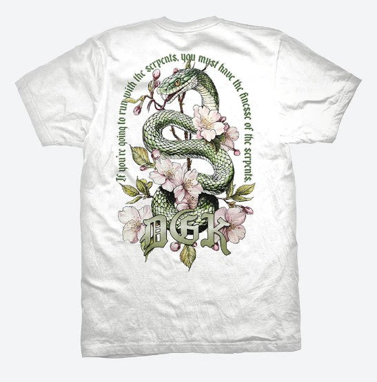 DGK Serpent T-Shirt - White