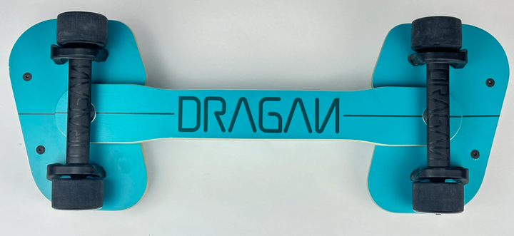 Dragan Board " The Dragan Cruiser " Streetboard: Teal Edition Snakeboard