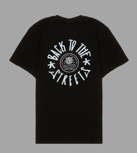 Back to the Streets Roth x BTTS T-Shirt - Black