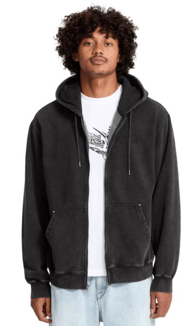 Volcom STUDDER ZIP BLACK