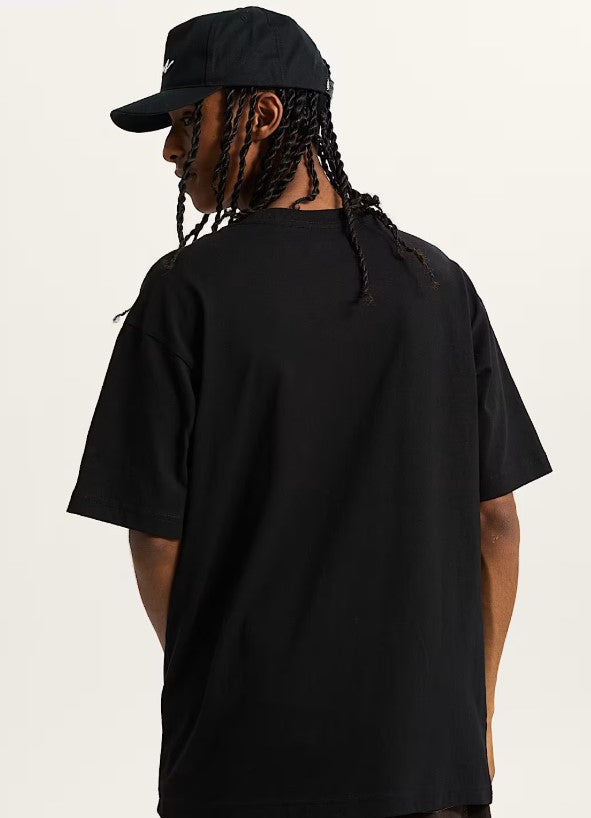 Vans Left Chest II Bestickt Loose T-Shirt - Black