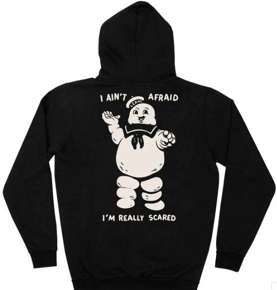 The Dudes I Aint Afraid Hoodie  - Black