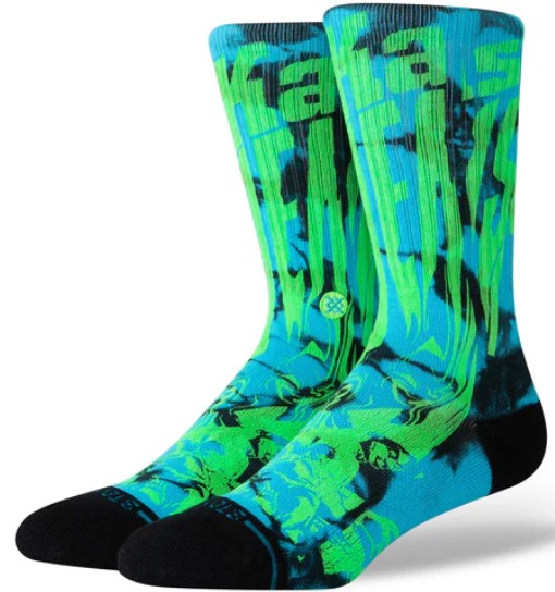 Stance ATLIENS CREW SOCKEN Black