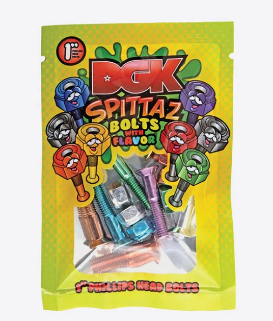 DGK Spittaz Bolts 1" Schrauben für Skateboard