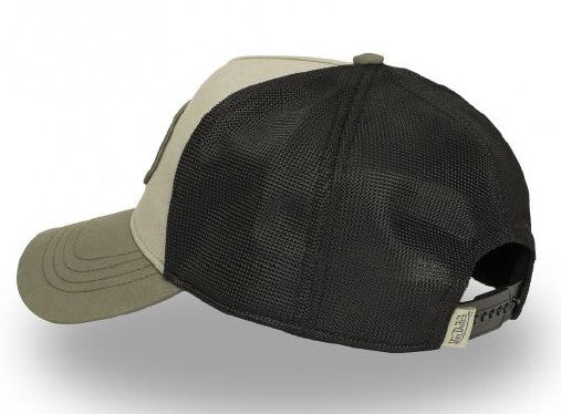 Von Dutch Trucker Cap - Terry 11 Dunkel Olive Schwarz