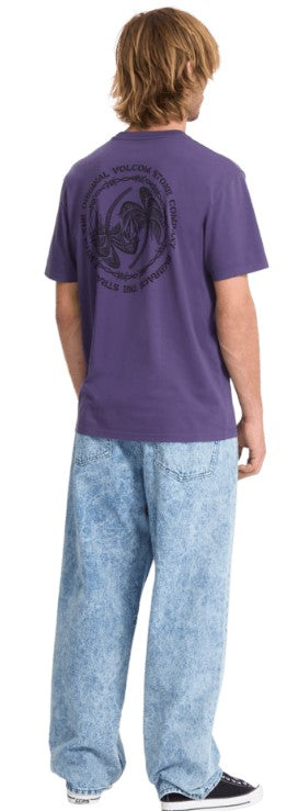 Volcom Circlepalm T-Shirt - Dark purple
