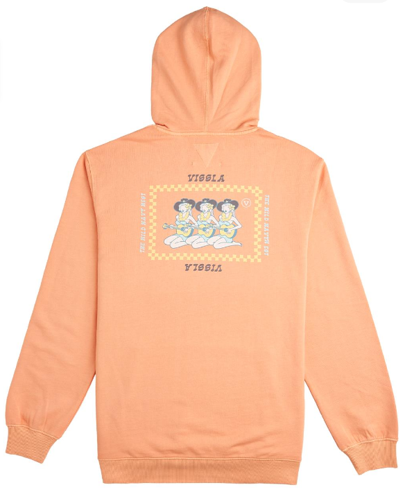 Vissla Serenade Hoodie Fleece - Coral Fade