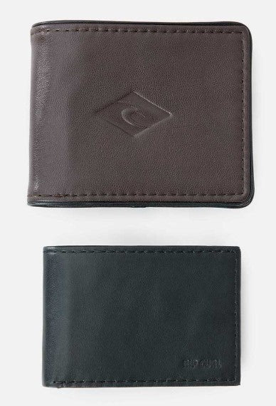 Ripcurl Geldbörse Layered RFID 2 In - Braun/Schwarz